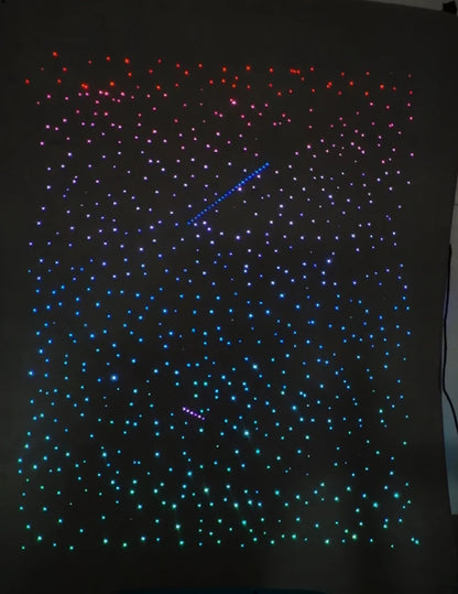 Pare-soleil ciel étoilé Tesla Model Y 2025–2026 – fibre optique – photo 2