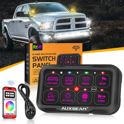 AR-800 Multifunction RGB panneau de commande avec commande Bluetooth & 47″ câble d’extension (Optional) pour Dodge Ram