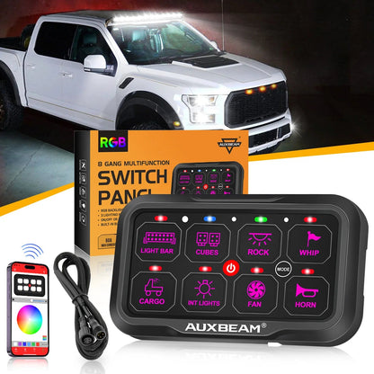 AR-800 Multifunction RGB panneau de commande avec commande Bluetooth & 47″ câble d’extension (Optional) pour Ford F150 F250