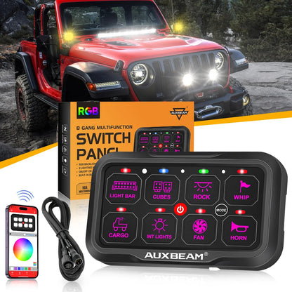 AR-800 Multifunction RGB panneau de commande avec commande Bluetooth & 47″ câble d’extension (Optional) pour Jeep – vue 10