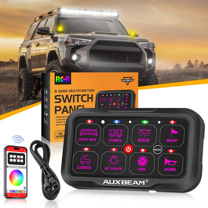AR-800 Multifunction RGB panneau de commande avec commande Bluetooth & 47″ câble d’extension (Optional) pour Toyota 4Runner