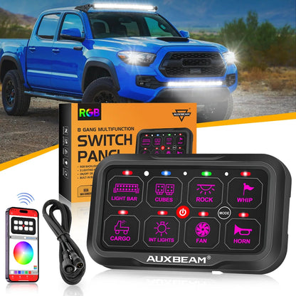 AR-800 Multifunction RGB panneau de commande avec commande Bluetooth & 47″ câble d’extension (Optional) pour Toyota Tacoma