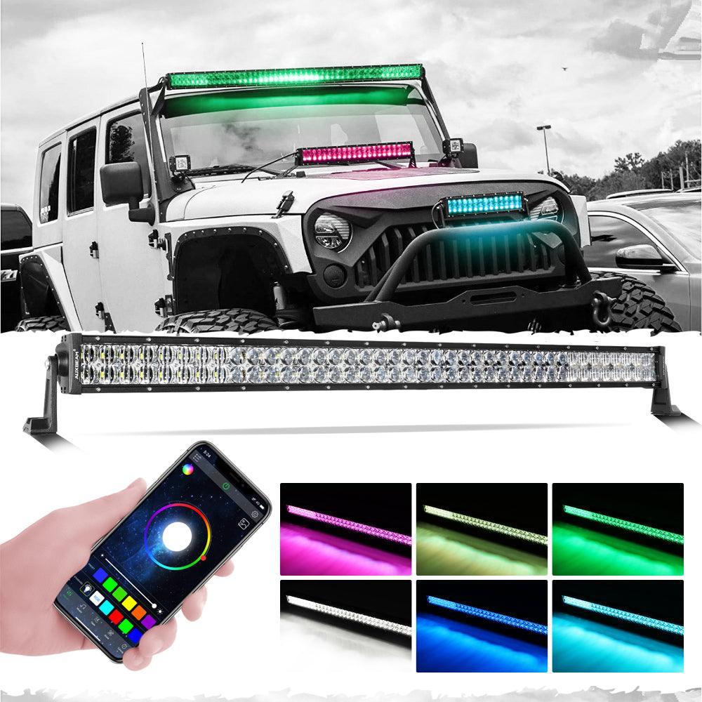 V-PRO série 22Inch/32 Inch/42 Inch/52Inch RGBW Color Changing Off Road Barres LED – vue 15