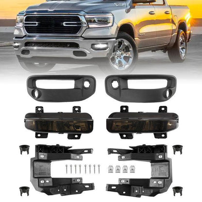 LED antibrouillard kit pare-chocs feu longue portée de remplacement pour Dodge Ram 1500 2019 2020 2021 2022 – NOVADOMIO