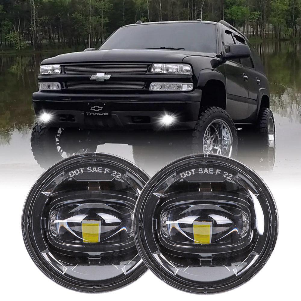 (2pcs/set) LED Fog Lights Assembly pour 2001-2006 Chevy Suburban 1500 Z71, 2001-2006 Chevy Tahoe Z71