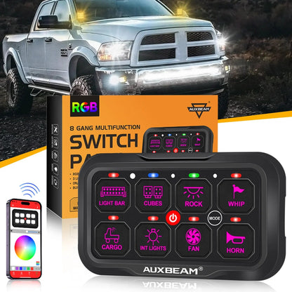 AR-800 Multifunction RGB panneau de commande avec commande Bluetooth & 47″ câble d’extension (Optional) pour Dodge Ram – vue