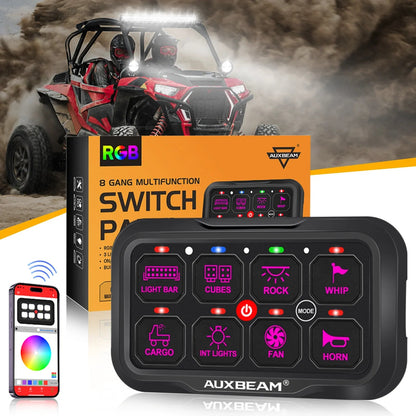 AR-800 Multifunction RGB panneau de commande avec commande Bluetooth & 47″ câble d’extension (Optional) pour Polaris RZR XP