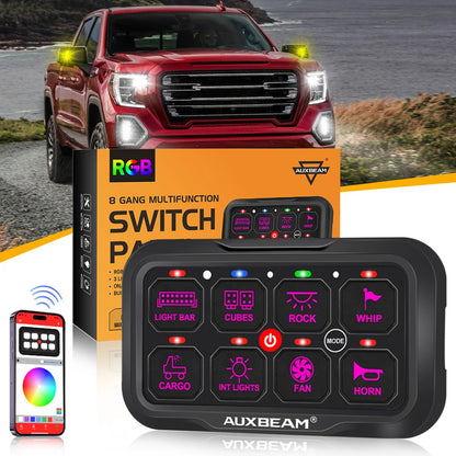 AR-800 Multifunction RGB panneau de commande avec commande Bluetooth pour 2021 GMC Sierra 1500 2500 3500 GMC Sierra AT4