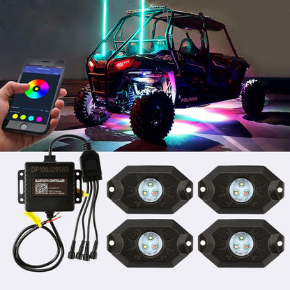 RGB éclairage LED de soubassement kit avec Bluetooth contrôleur pour ATV UTV – vue 17 – NOVADOMIO