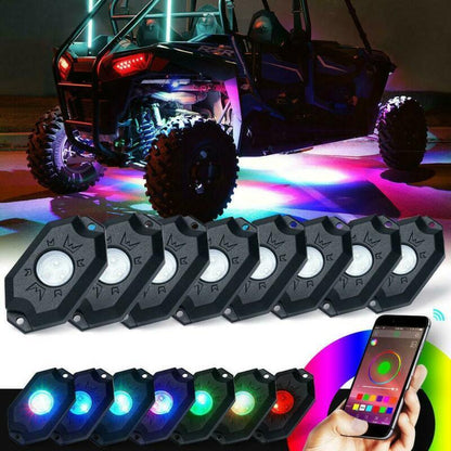 RGB éclairage LED de soubassement kit avec Bluetooth contrôleur pour ATV UTV – NOVADOMIO