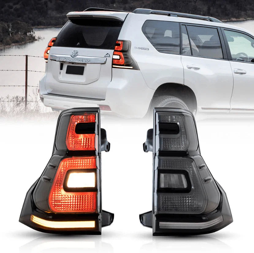 LED bloc de feux arrière avec Sequential clignotant rouge pour 2010-2016 Toyota Land Cruiser Prado 4th Gen – vue 10