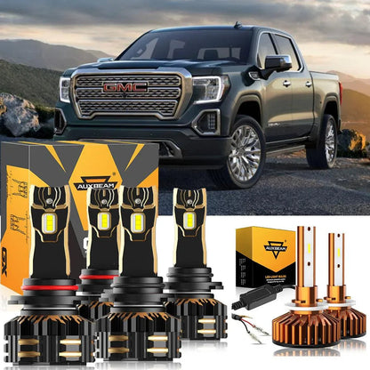 Kit d’ampoules LED de phare 9005 9006 pour GMC Sierra 1500 HD 2001–2002 – NOVADOMIO