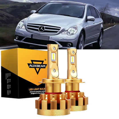 Kit d’ampoules LED feux de route/croisement pour Mercedes-Benz R63 AMG avec phares HID 2007 – vue 16 – NOVADOMIO