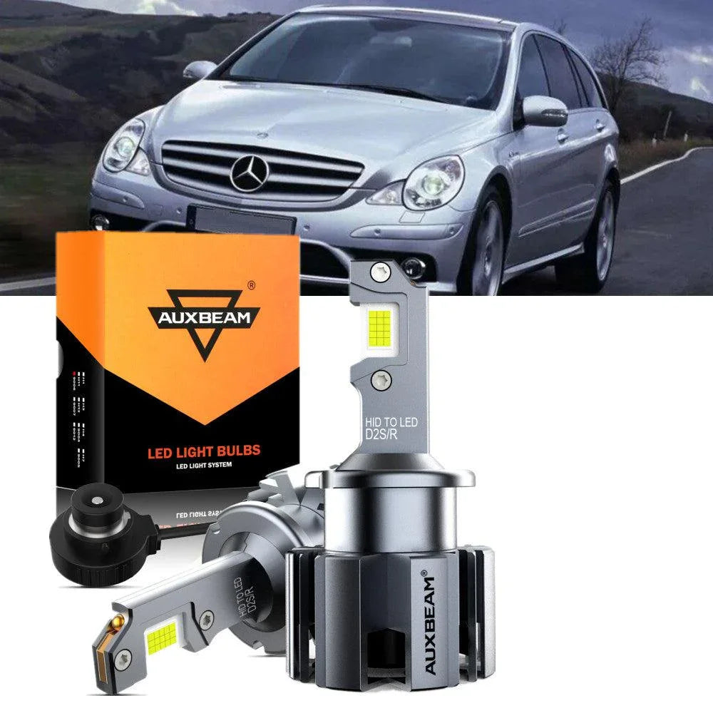 pour 2007 Mercedes-Benz R63 AMG avec HID headlamps Ampoules LED High Low Beam Bundle – vue 15