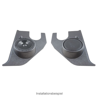 RETROSOUND panneaux de pied pour S-62 haut-parleurs, Chevrolet camion (1967–72), noir – vue 3 – NOVADOMIO