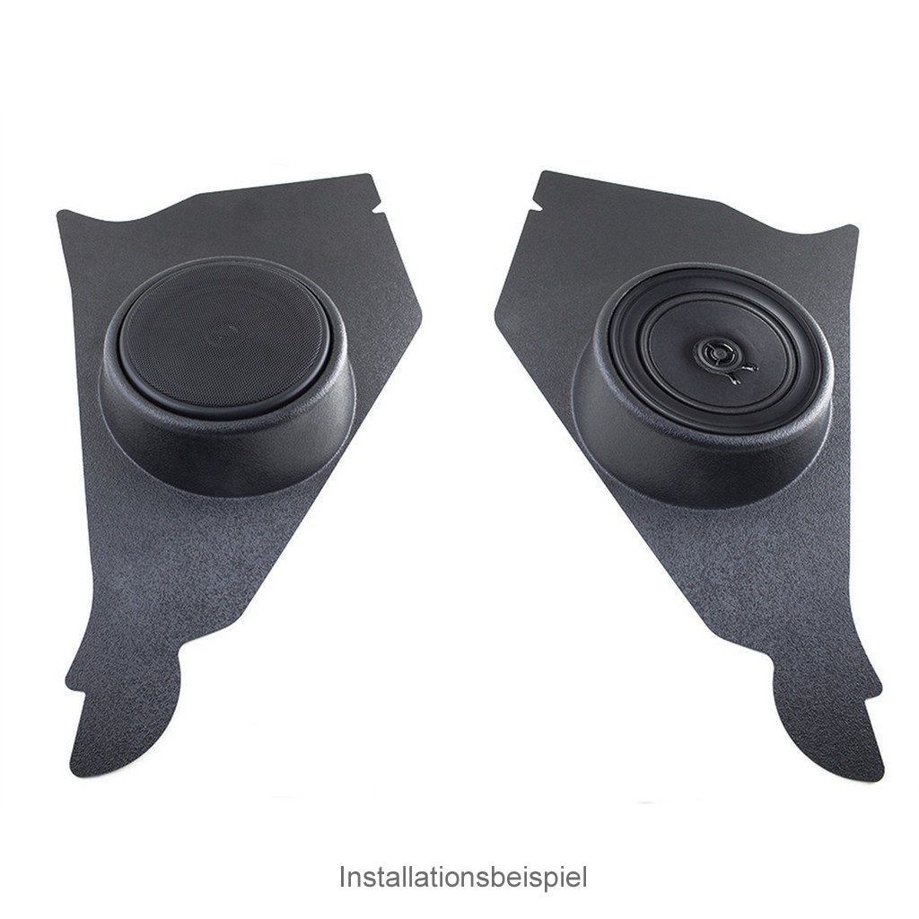 RETROSOUND Kickpanels sans S-62 Speakers, Chevrolet (1955-56), noir – vue 3