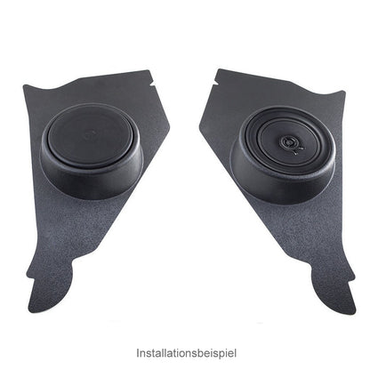 RETROSOUND panneaux de pied sans S-62 haut-parleurs, Chevrolet (1955–56), noir – vue 3 – NOVADOMIO