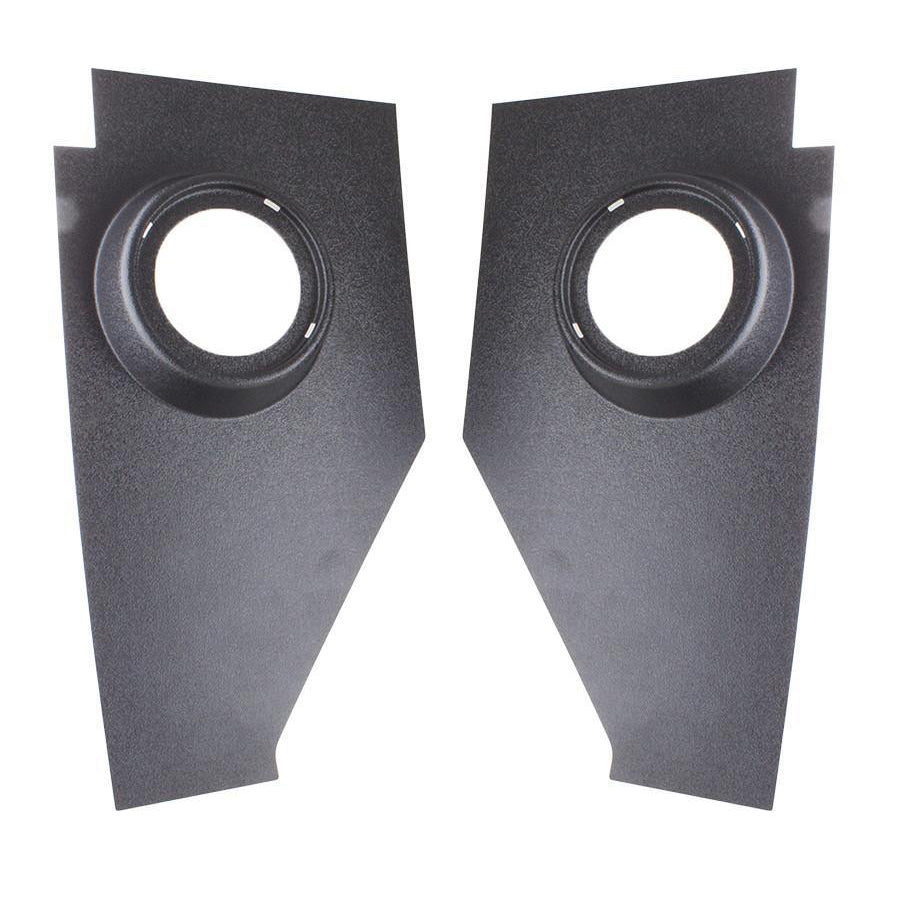 RETROSOUND Kickpanels sans S-62 Speakers, Chevrolet Truck (1947-53), noir