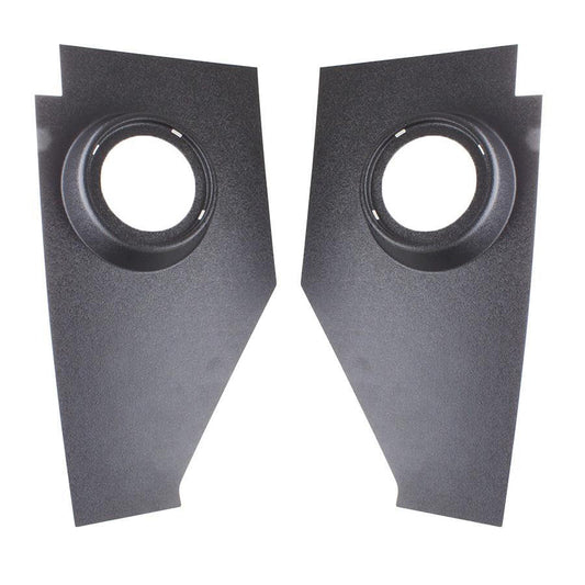 RETROSOUND Kickpanels sans S-62 Speakers, Chevrolet Truck (1947-53), noir