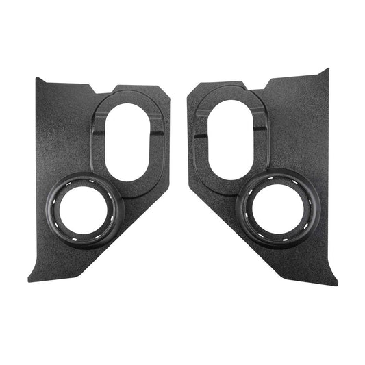 RETROSOUND Kickpanels sans S-62 Speakers, Chevrolet Truck (1960-66), noir