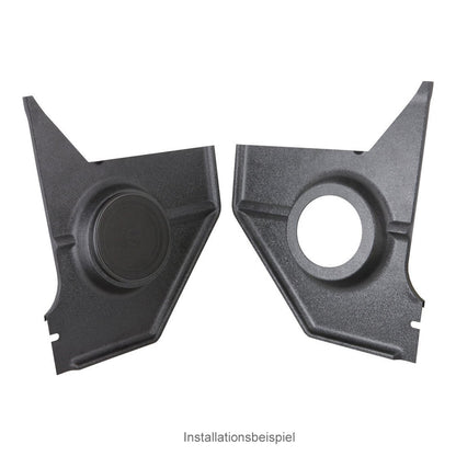 RETROSOUND panneaux de pied sans S-62 haut-parleurs, Ford Mustang (1967–68), noir – vue 3 – NOVADOMIO