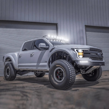 LED bloc optique avant projecteur double faisceau noir pour 2018–2020 Ford F150 13th Gen Facelifted – vue 10 – NOVADOMIO