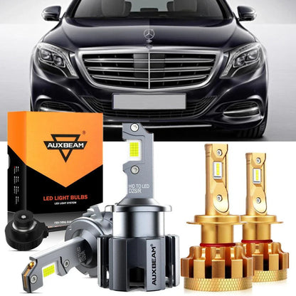 Kit d’ampoules LED feux de route/croisement pour Mercedes-Benz S600 avec phares HID 2001–2006 – NOVADOMIO