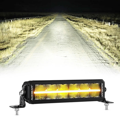 SP-DRL série 12″/22″/32″/42″ tout-terrain Double Row Barres LED avec orange&blanc DRL – vue 14 – NOVADOMIO