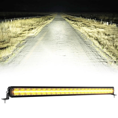 SP-DRL série 12″/22″/32″/42″ tout-terrain Double Row Barres LED avec orange&blanc DRL – vue 17 – NOVADOMIO