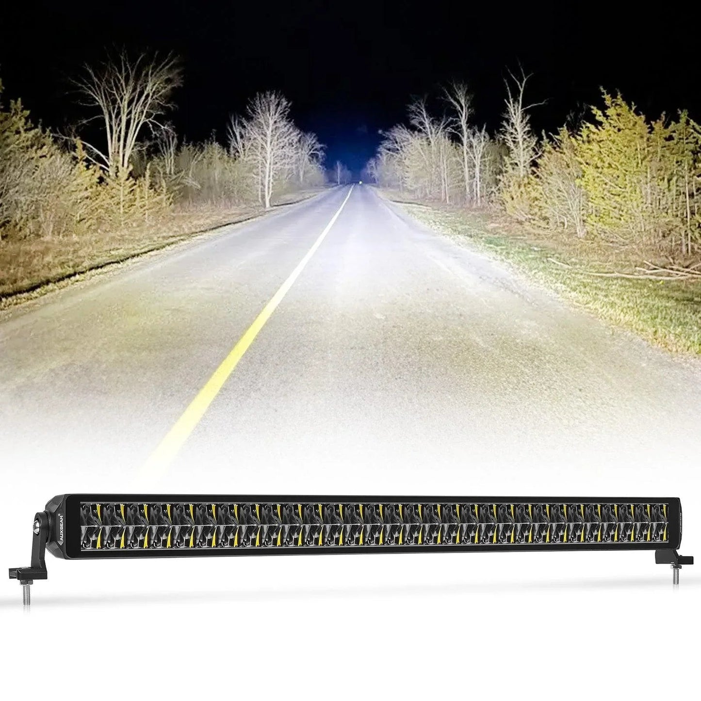 SP-basic série 12 Inch/22 Inch/32 Inch/42 Inch/52 Inch Double Row Off Road Barres LED Without orange&blanc DRL – vue 10