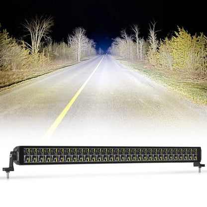 SP-basic série 12″/22″/32″/42″/52″ Double Row tout-terrain Barres LED sans orange&blanc DRL – vue 10 – NOVADOMIO