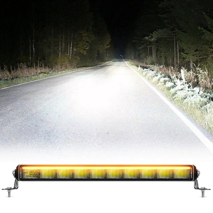 SP-DRL série 12″/22″/32″/42″ tout-terrain Barres LED avec orange&blanc DRL – vue 15 – NOVADOMIO