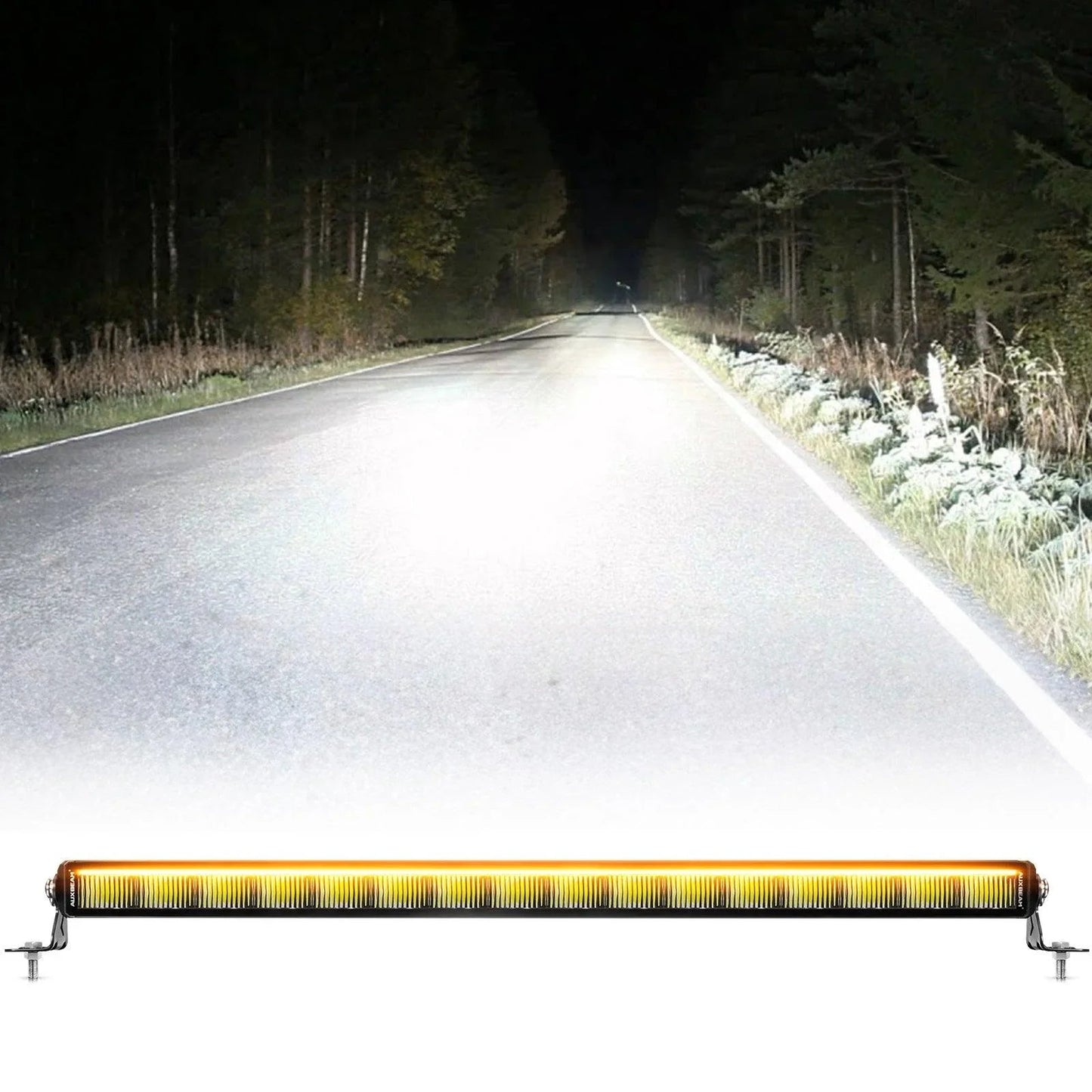 SP-DRL série 12 Inch/22 Inch/32 Inch/42 Inch Off Road Barres LED avec orange&blanc DRL – vue 16