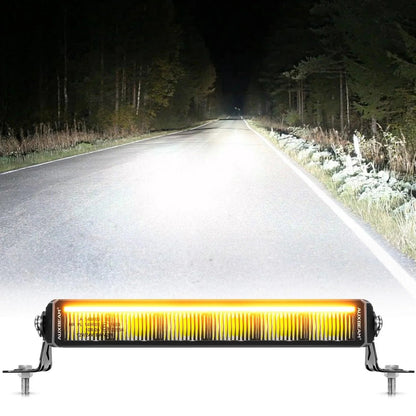 SP-DRL série 12″/22″/32″/42″ tout-terrain Barres LED avec orange&blanc DRL – vue 14 – NOVADOMIO