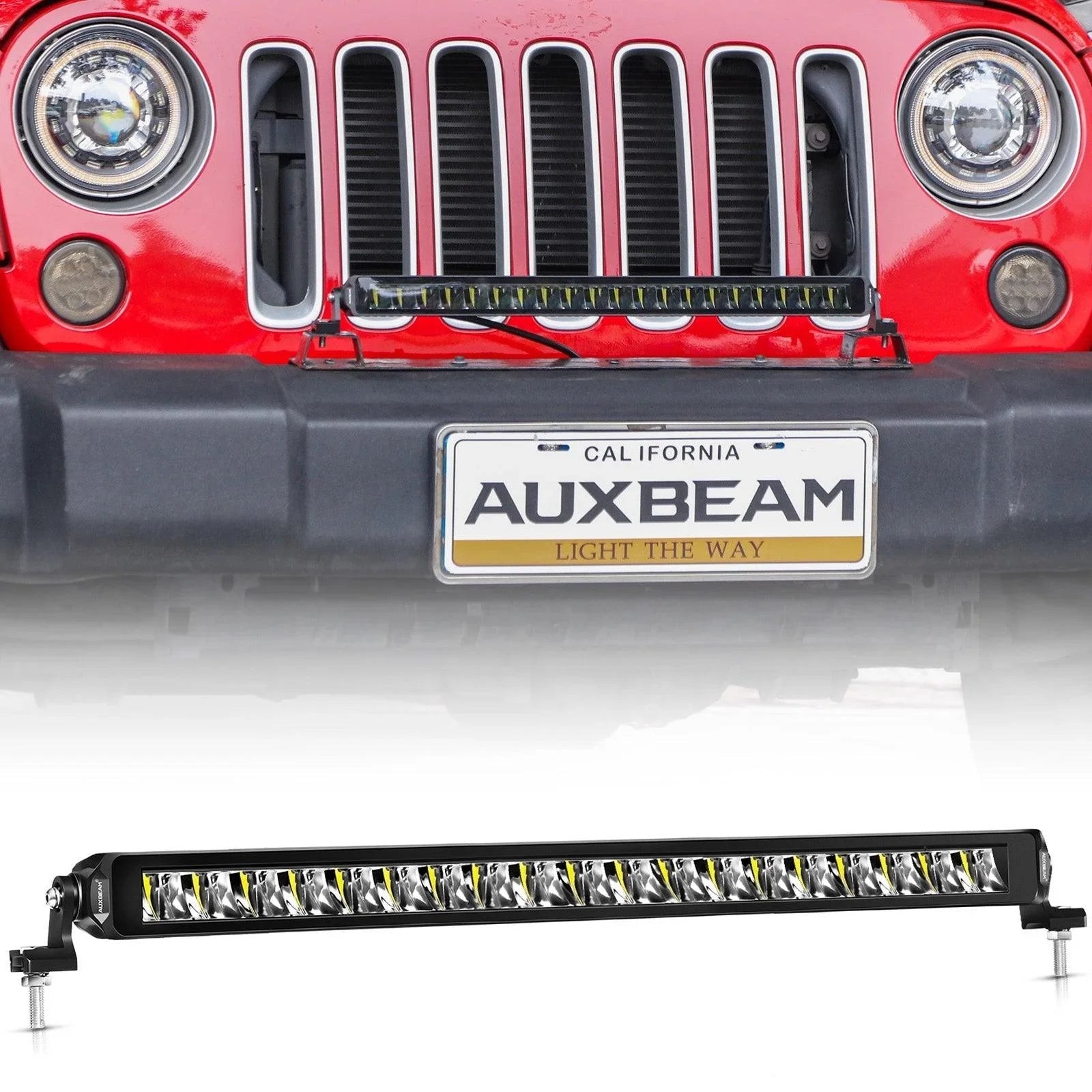 SP-basic série 22 Inch 100W 11000LM Single Row Off Road Barres LED – vue 7