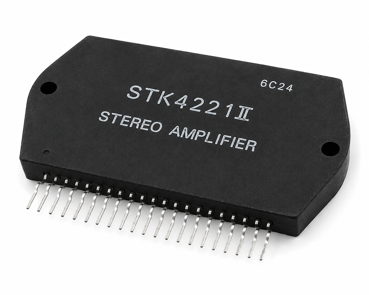 STK4221II module IC d'amplificateur de puissance audio AF stéréo Sanyo 80 W + 80 W – vue 2
