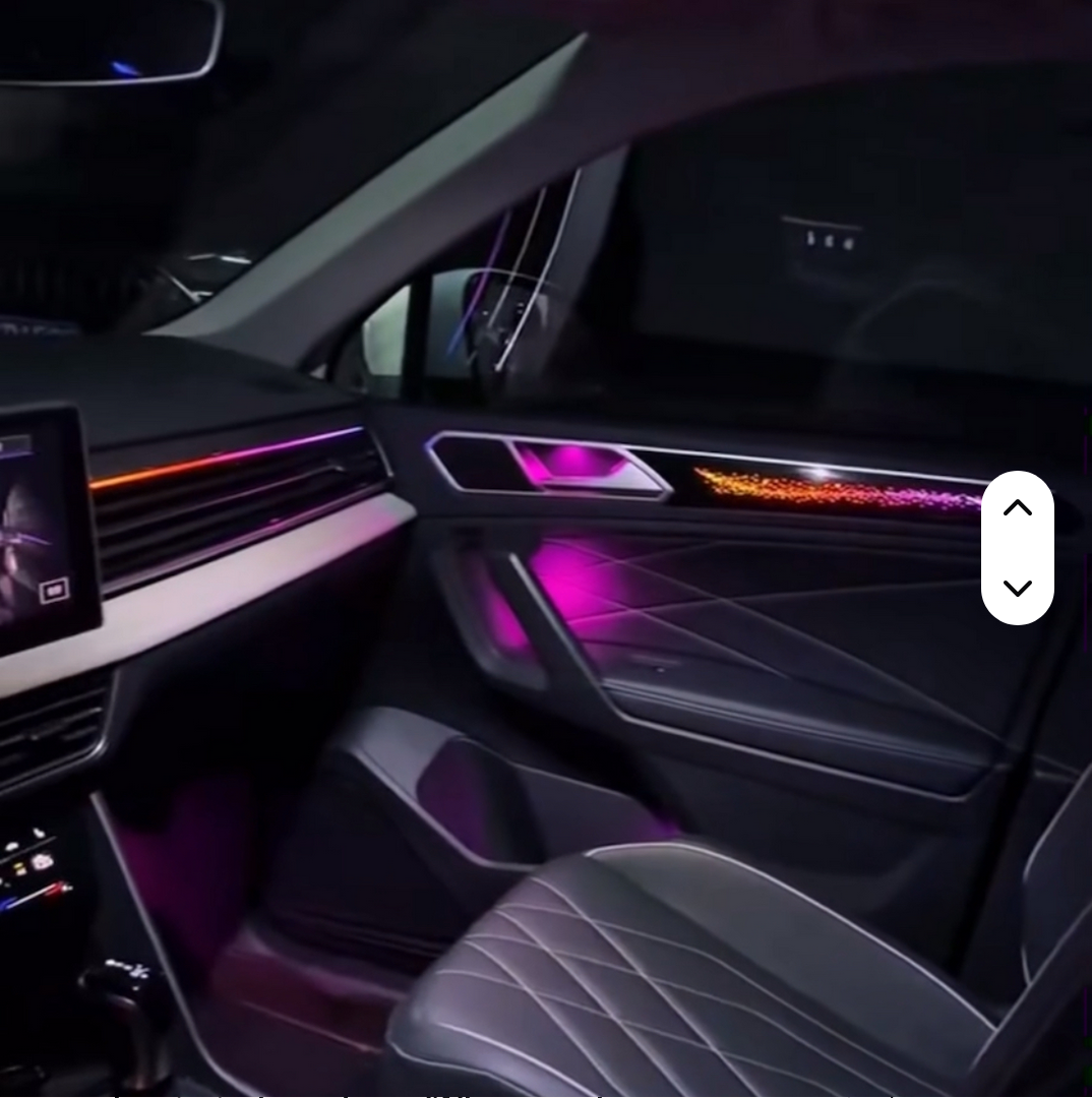 Kit éclairage LED d’ambiance intérieur pour Volkswagen Tiguan (2022-2024) – vue 2