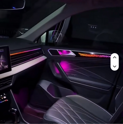 Kit éclairage LED d’ambiance intérieur pour Volkswagen Tiguan (2022-2024) – vue 2 – NOVADOMIO