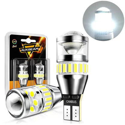 912 921 T15W16W LED Backup/stop/arrière ampoules 10 W 4 000 lm 6 500 K blanc B1 série – 2 ampoules – NOVADOMIO