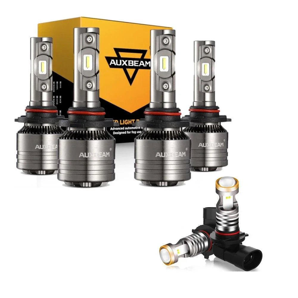 pour 2003-2007 GMC SIERRA 1500 2500 3500 HD CLASSIC T1 série Temperture Control 16000LM Ampoules LED High Low Beam Bundle