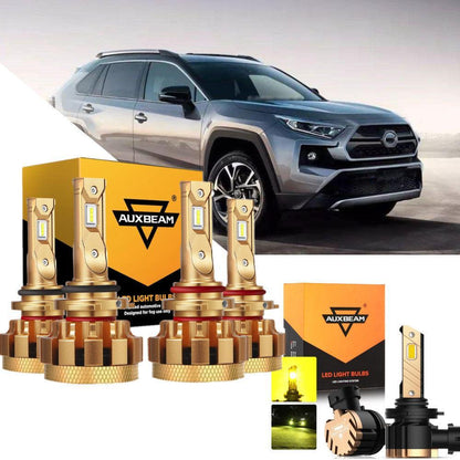 Kit d’ampoules LED feux de route/croisement F-16 Plus série CAN-bus intégré 14 000 lm pour Toyota RAV4 2000 – vue 2