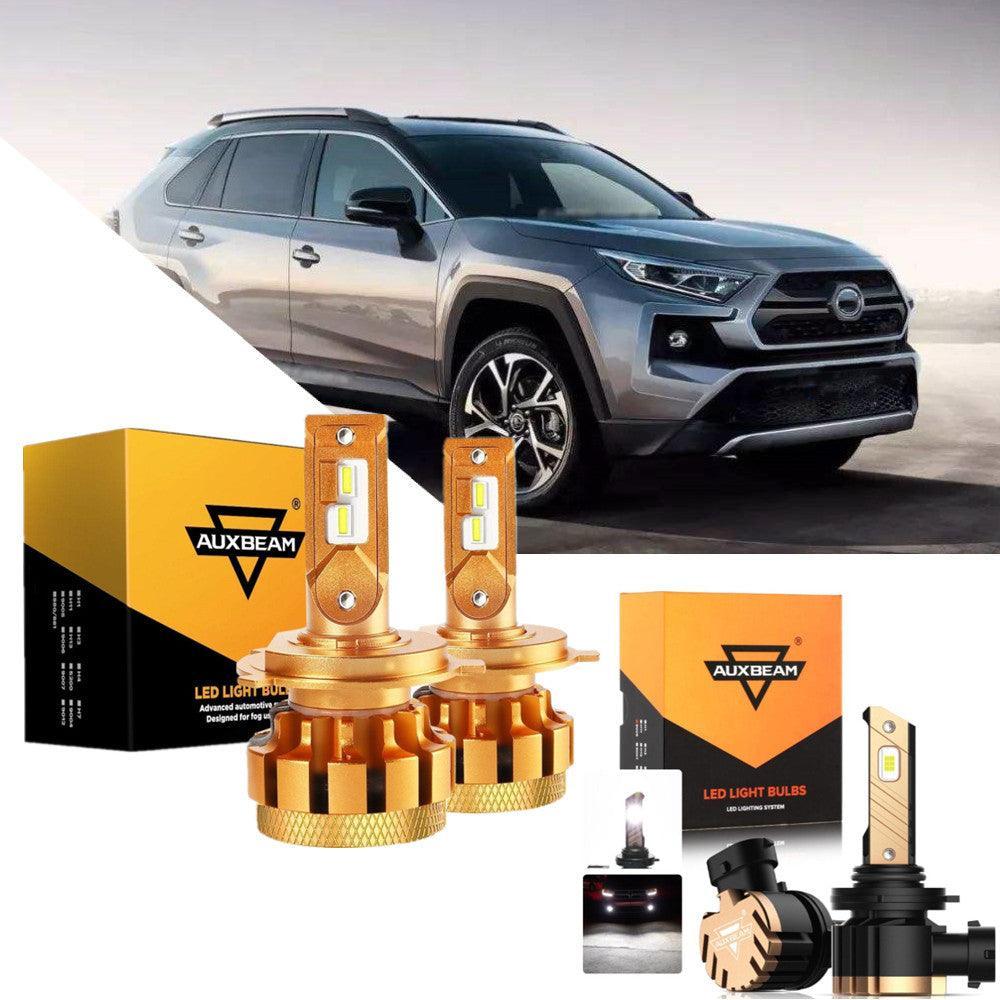 pour 2004 Toyota RAV4 F-16 Plus série Built-in Canbus Automotive Grade 14000LM Ampoules LED High Low Beam Bundle