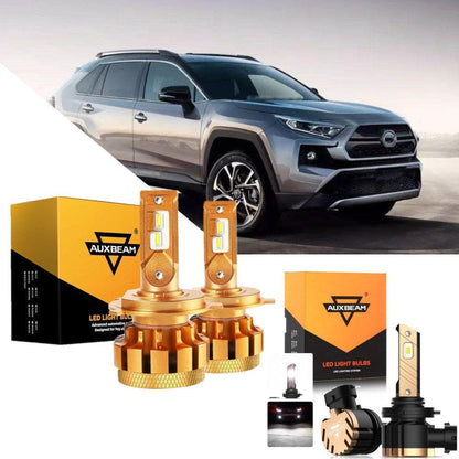 Kit d’ampoules LED feux de route/croisement F-16 Plus série CAN-bus intégré 14 000 lm pour Toyota RAV4 2001–2003 – NOVADOMIO