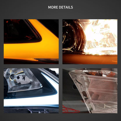 LED bloc optique avant Projector pour 2010–2011 Toyota Camry 6th Gen XV40 Facelift Regular modèles Sedan – vue 5 – NOVADOMIO