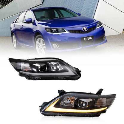 LED bloc optique avant Projector pour 2010–2011 Toyota Camry 6th Gen XV40 Facelift Regular modèles Sedan – vue 10 – NOVADOMIO
