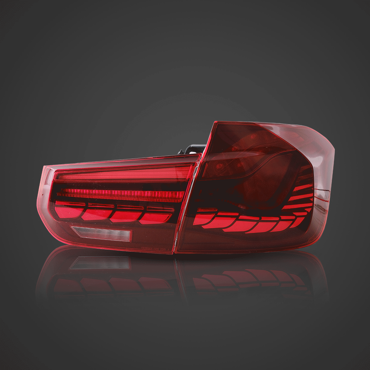LED bloc de feux arrière avec Dynamic Welcome Light (GTS Style) pour 2012-2019 BMW 3 série 6th Gen (F30 F35 F80） – vue 11