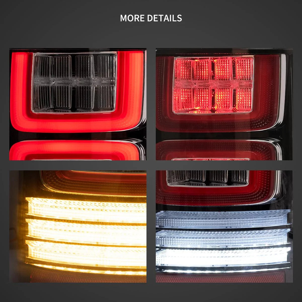 LED bloc de feux arrière avec Sequential clignotant pour 2015-2020 Ford F150 13th Gen (P552) – vue 4