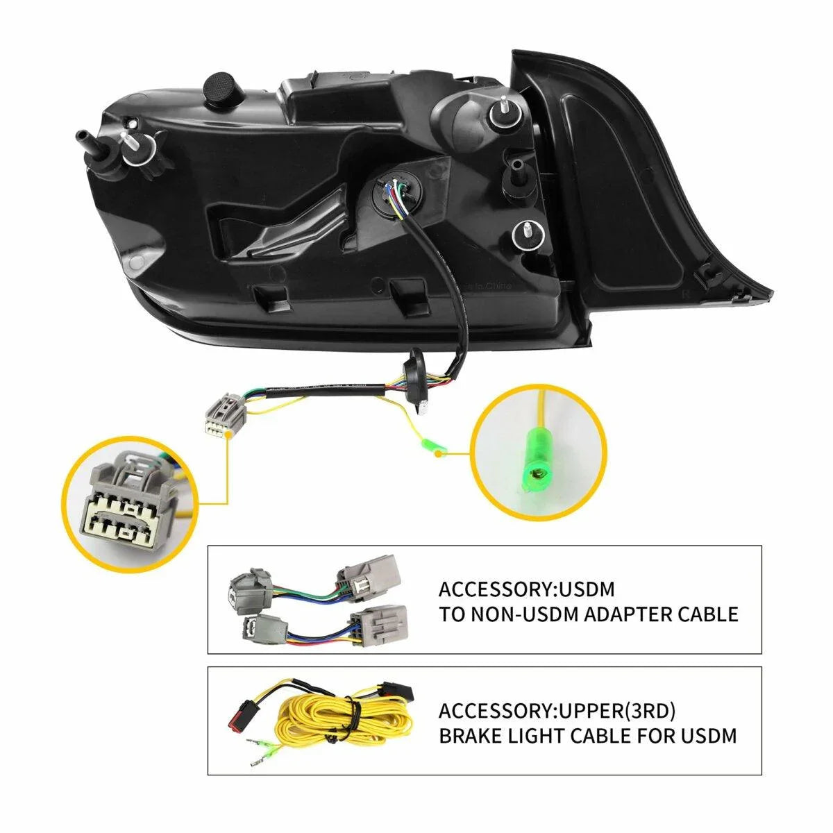 LED bloc de feux arrière avec 5 Modes Sequential clignotant pour 2015-2023 Ford Mustang 6th Gen (S550) – vue 9