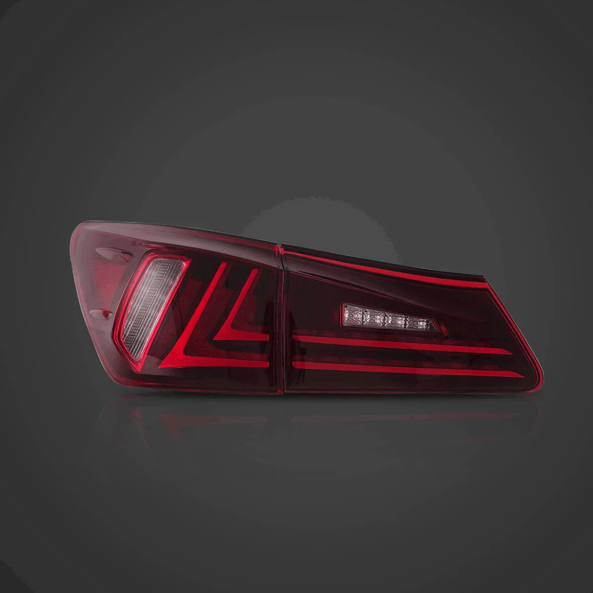 LED bloc de feux arrière avec orange clignotant pour 2006-2012 Lexus IS série 2th Gen (XE20) – vue 11