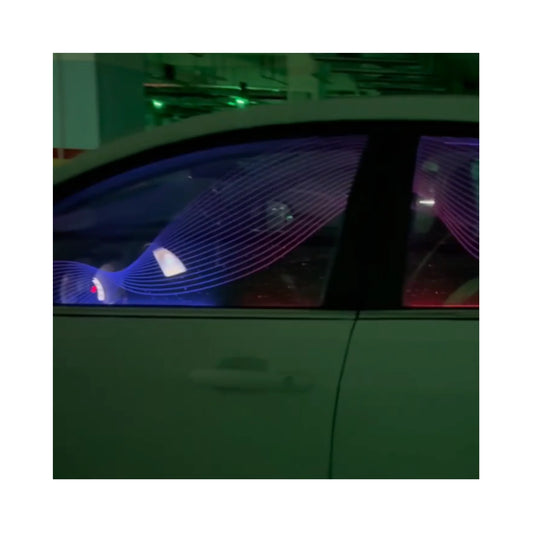 Film lumineux pour vitres 90 × 60 cm – découpe libre – photo 1